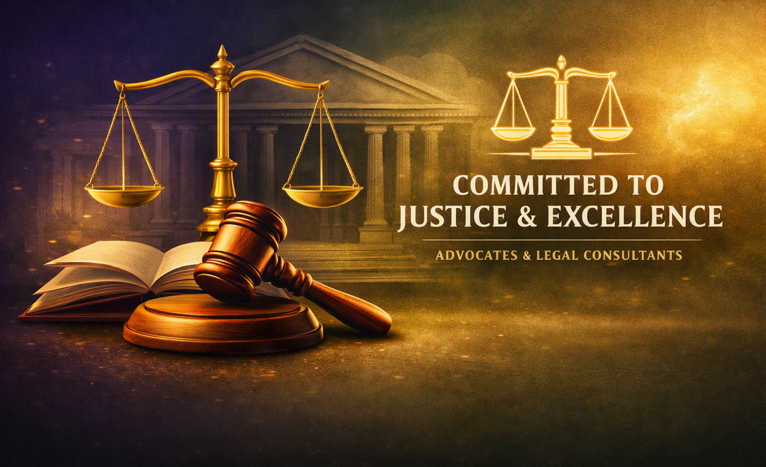 Committed to justice and excellence — advocates and legal consultants
